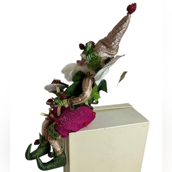 Mark Roberts Raspberry Fairy Medium Limited Edition Doll Elf Collectible Pixie - Picture 12 of 14
